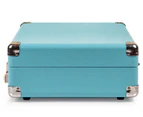 Crosley Cruiser Deluxe Portable Turntable - Turquoise