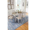 Ashton Indoor 7 Piece Dining Table And Chairs Setting - Dining Settings