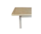 Tahitian 3M Outdoor Solid Teak Timber Dining Table - Outdoor Teak Tables