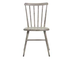 Replica Windsor Stackable Outdoor Dining Chair In Antique Off White - Antique White - Outdoor Aluminium Chairs