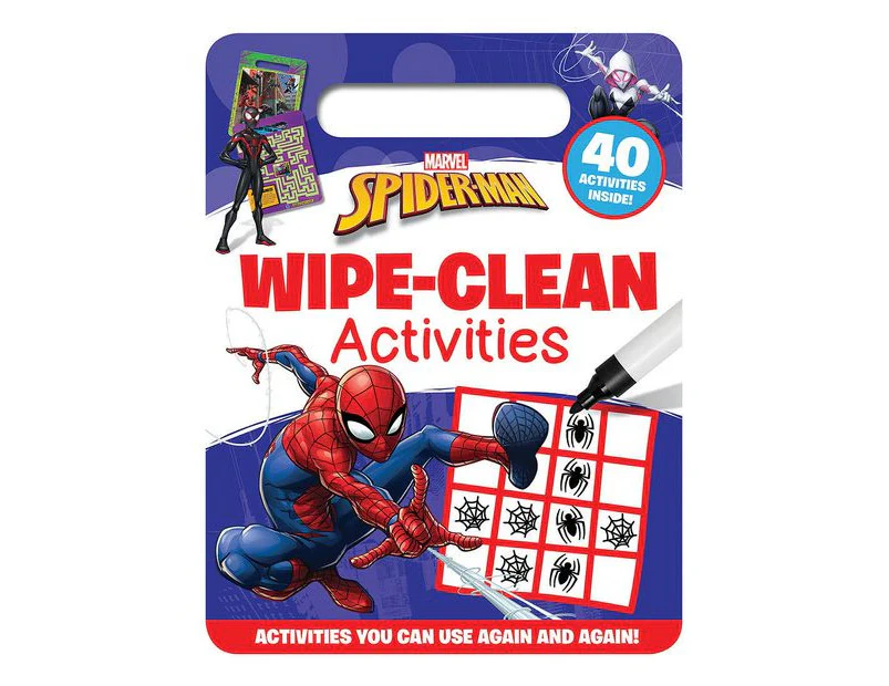 Spider-Man Wipe-Clean Activities Book