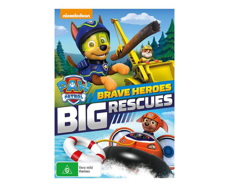 Paw Patrol: Brave Heroes Big Rescues - DVD