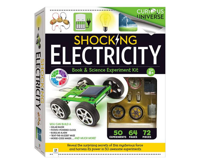 Curious Universe Shocking Electricity Book And Science Kit Experiment 8y+