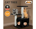 0.6M Cat Scratching Post Tree Gym House Condo Furniture Scratcher Pole - Brown