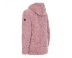 Trespass Womens Fluffyness Hooded Fleece Jacket (Dusty Rose) - TP4903