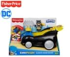Fisher-Price Little People DC Super Friends 2-in-1 Batmobile Playset - Black/Multi 1