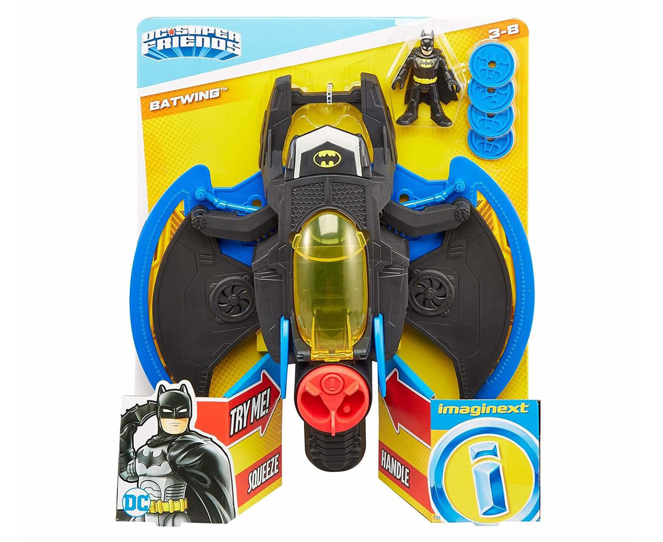 Imaginext DC Super Friends Batwing Toy 