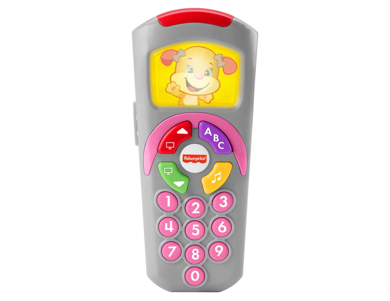 Fisher-Price Laugh & Learn Puppy's Remote Toy - Pink