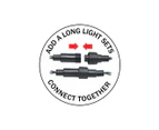 Lexi Lighting 45.9m 360 LED Fairy Light Chain - White