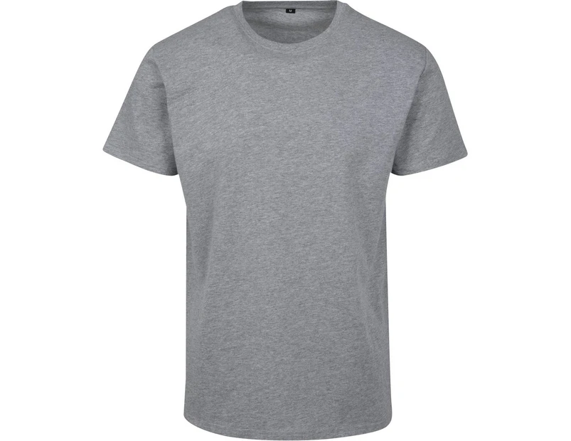 Build Your Brand Mens Basic T-Shirt (Heather Grey) - RW7650
