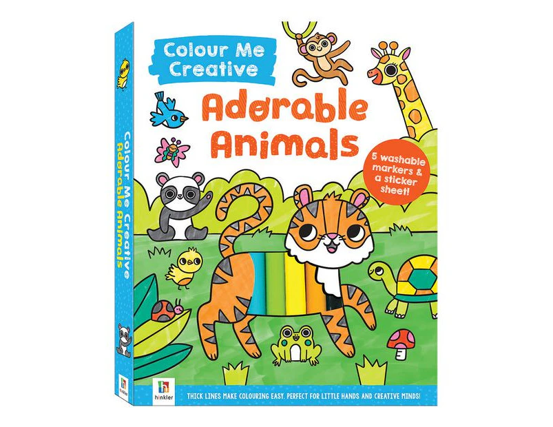 Preview image Colour Me Creative Adorable Animals Activity Kit