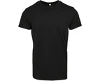 Build Your Brand Unisex Adults Merch T-Shirt (Black) - RW7603