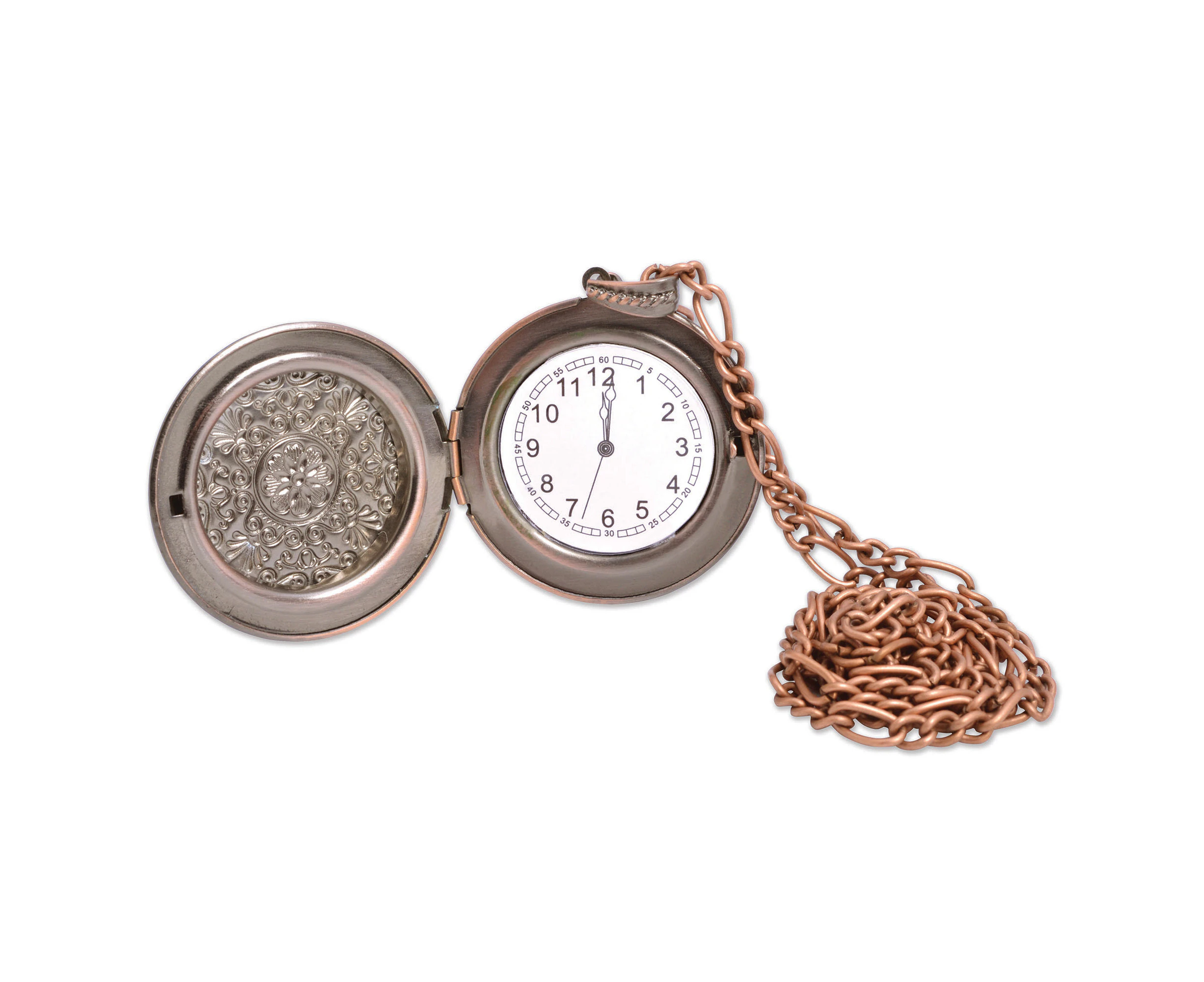 Bristol Novelty Steampunk Pocket Watch Prop (Brown) - BN2926