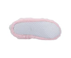 Divaz Childrens/Kids Flopsy Knitted Bootie Slipper (Pink) - FS6856