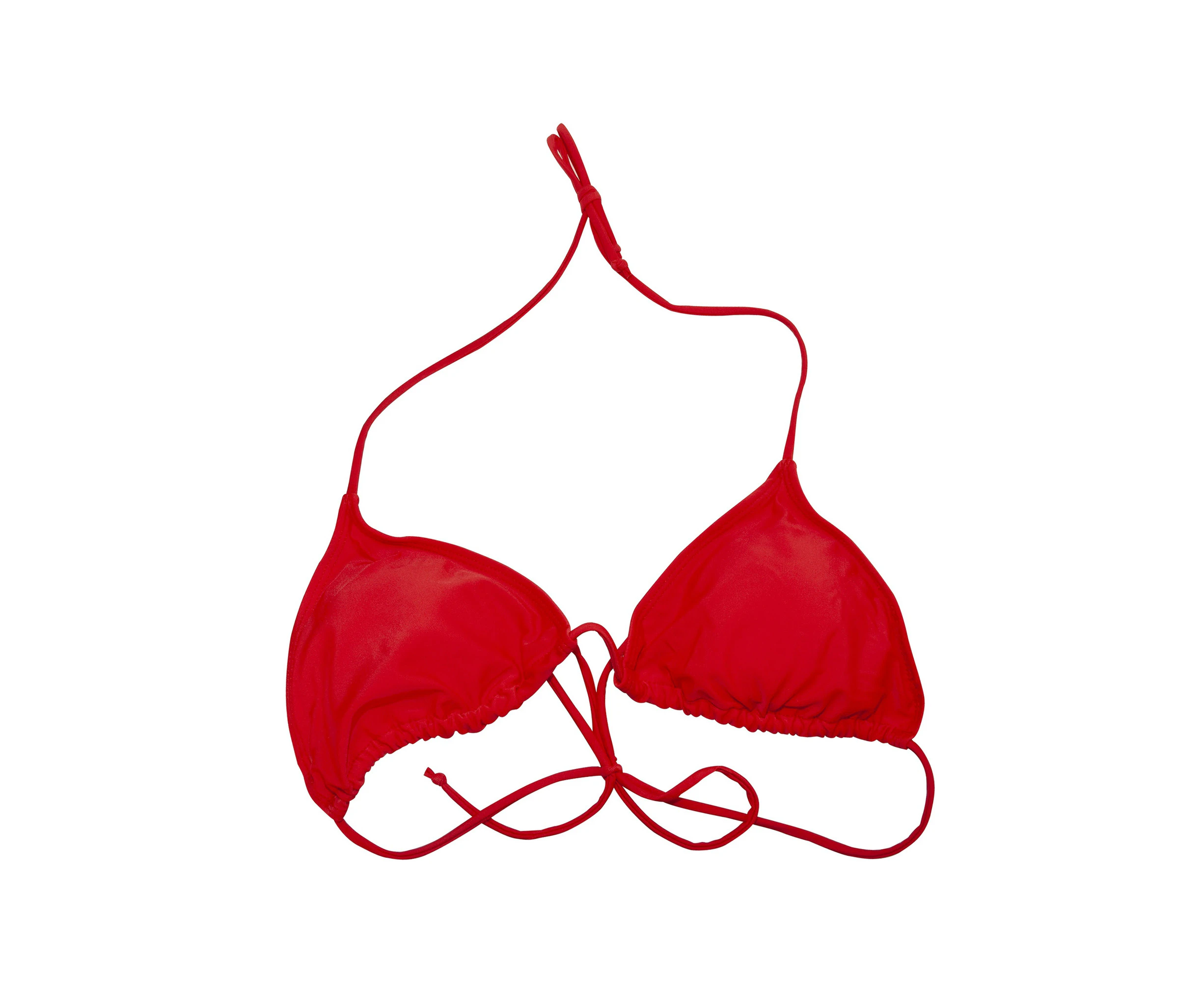 Brave Soul Womens Bikini Halterneck Top (Red) - UT275