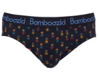 Bamboozld Men's Bamboo Blend Briefs 3-Pack - Bananas/Hot Chilli/Pineapple