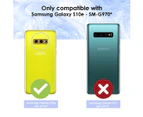 For Samsung Galaxy S10e Case Wallet Protective Cover White