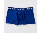 Maxx Older Boys 7 Pack Trunks - Blue - Blue
