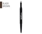 Maybelline Brow Satin Eyebrow Pencil & Powder Duo 0.11g/0.5g - Black Brown 1