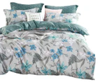 Ardor Claire Single Bed Quilt Cover Set - Floral Blues/Multi