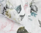 Ardor Boudoir Sarah Queen Bed Quilt Cover Set - Floral/White