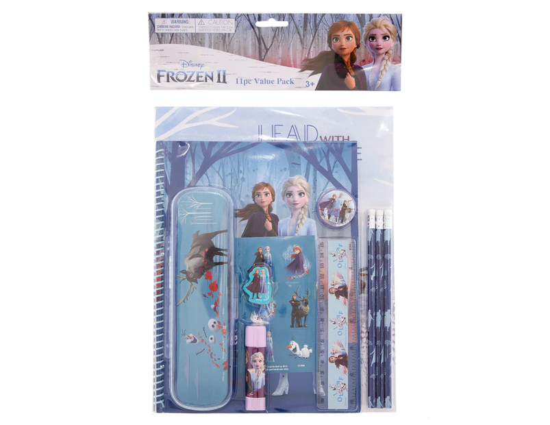 Disney Frozen II 11-Piece Stationery Set