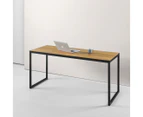 Zinus Jennifer Modern Home Office Desk Laptop Computer Study Student Table Wood Metal - Black