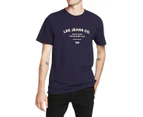 Lee Men's Union Made Tee / T-Shirt / Tshirt - Indigo