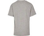 Build Your Brand Unisex Adults Wide Cut Jersey T-Shirt (Heather Grey) - RW7681