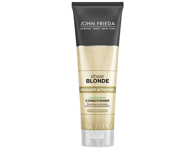 John Frieda Sheer Blonde Highlight Activating Moisturising Conditioner 250mL