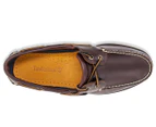 Timberland Men's 2-Eye Boat Shoes - Medium Brown Full Grain