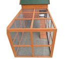 X-Large Chicken Coop Hen house Chook Hutch Cage With Big Run P062