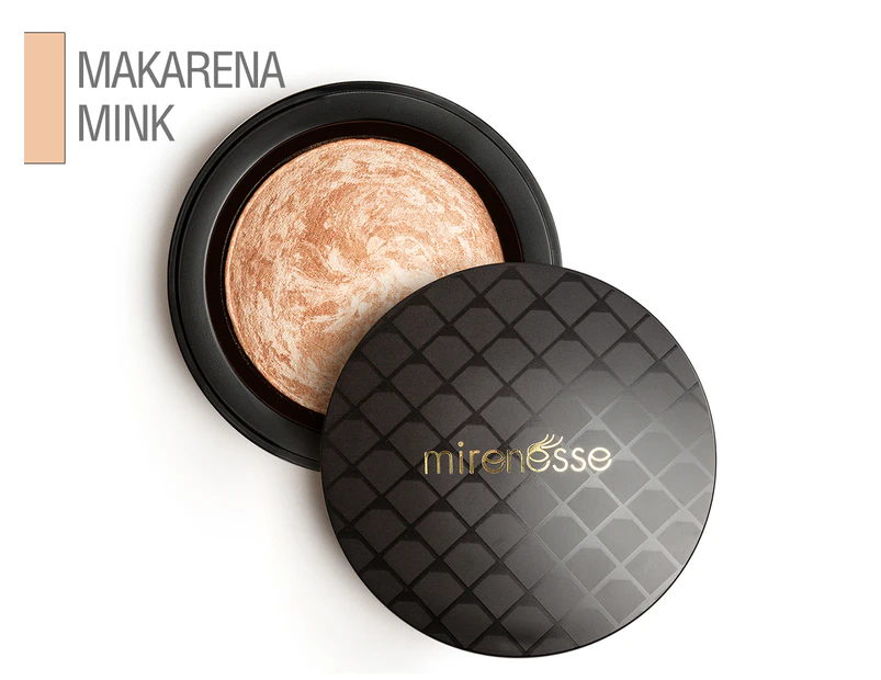 Mirenesse Marble Mineral Blush Face Powder 12g - Makarena Mink