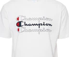 Champion Women's Graphic Tee / T-Shirt / Tshirt - White