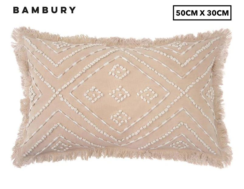 Bambury 30x50cm Durack Cushion - Shell