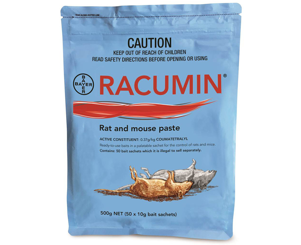 Bayer Racumin Paste Rat Mouse Rodent Poison Bait Paste 500g