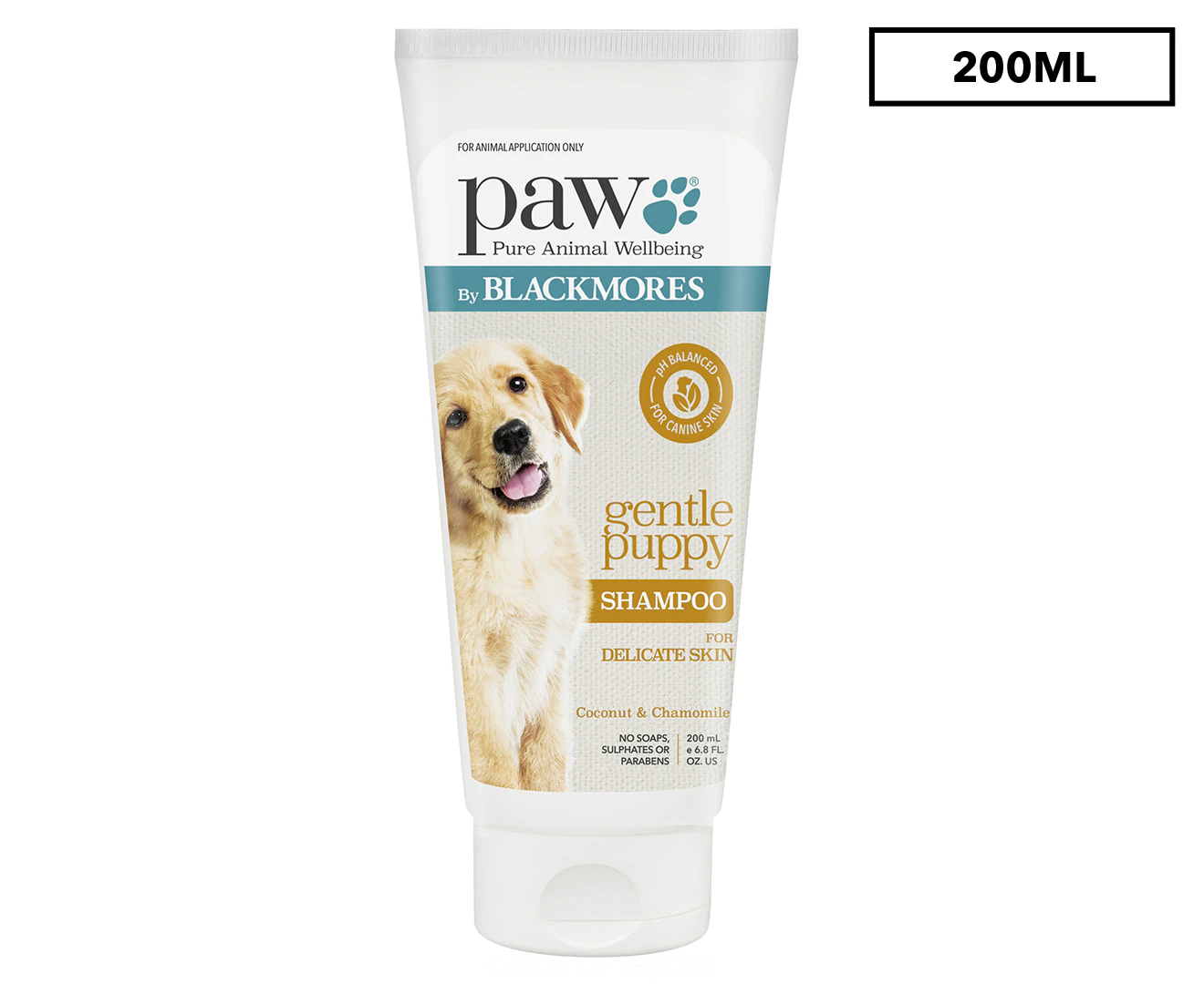 Blackmores PAW Puppy Gentle Grooming Moisturising Shampoo 200mL