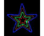 Christmas LED Motif 4 Layer Star 108x108cm Outdoor Display