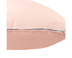 Maternity Pillow Pregnancy Nursing Sleeping Body Support Feeding ~ Large Pink