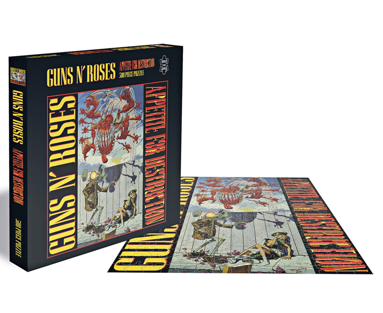 Rocksaws Guns N' Roses Appetite For Destruction 1 500-Piece Jigsaw Puzzle