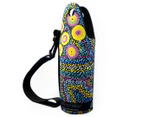 Water Bottle Cooler Aboriginal Design  - Seven Sisters Dreaming  Design- Athena Nangala Granites
