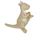 Plush Toy Kangaroo & Baby Joey - Brown