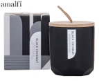 Amalfi Black Coconut Mondo Scented Candle Jar