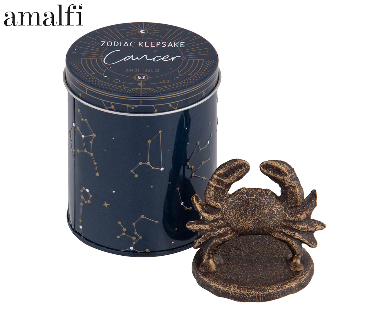 Amalfi Zodiac Cancer Keepsake