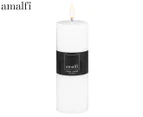 Amalfi 20cm Candlelight Classic Pillar Candle - Unscented