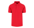 AWDis Just Polos Mens Stretch Pique Polo Shirt (Red) - PC3588