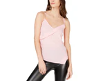 INC Womens Asymentric Hi-Low Luscious Pink Camisole Top