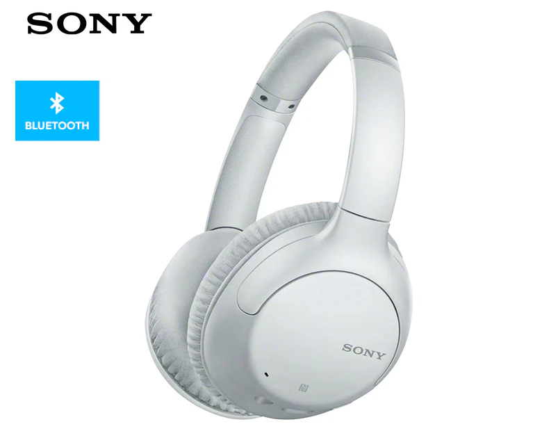Sony WH-CH710N Bluetooth Wireless Noise Cancelling Headphones - White