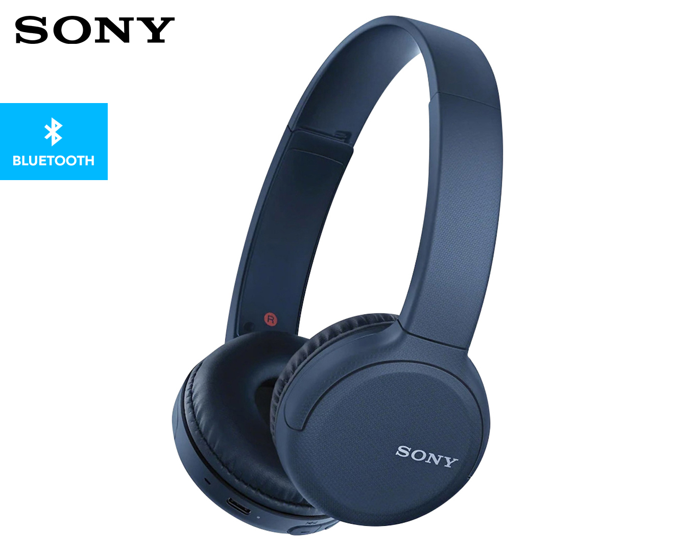 Sony WH CH510 Wireless Bluetooth Headphones Blue Catch .au