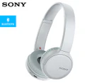 Sony WH-CH510 Wireless Bluetooth Headphones - White